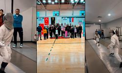 KARABÜK'TE OKUL SPORLARI ESKRİM İL BİRİNCİLİĞİ MÜSABAKALARI TAMAMLANDI