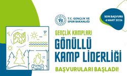 GÖNÜLLÜ KAMP LİDERLİĞİ BAŞVURULARI BAŞLADI