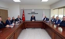 KARABÜK'TE EĞİTİM GÜNDEMİ MASAYA YATIRILDI