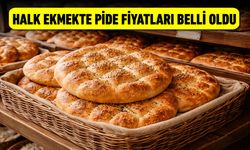 HALK EKMEKTE PİDE FİYATLARI BELİRLENDİ