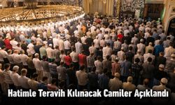 KARABÜK'TE HATİMLE TERAVİH KILINACAK CAMİLER BELLİ OLDU