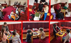 KARABÜK'TE MİNİKLERLE AKIL VE ZEKA OYUNLARI EĞİTİMLERİ SÜRÜYOR