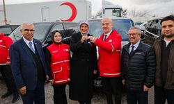 TÜRK KIZILAY'I KARABÜK ŞUBESİ'NE YENİ HİZMET ARACI