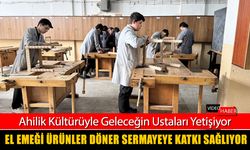 SAFRANBOLU’DA MESLEK LİSESİ ÜRETİMİ EKONOMİYE KAZANDIRILIYOR