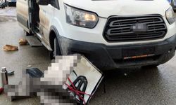 MİNİBÜSLE ÇARPIŞAN MOTOKURYE HASTANEDE HAYATINI KAYBETTİ