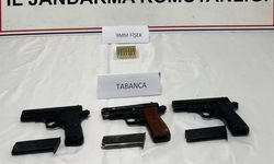 DÜZCE'DE RUHSATSIZ SİLAH OPERASYONU