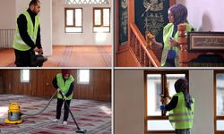 SAFRANBOLU CAMİLERİNDE RAMAZAN AYI TEMİZLİĞİ YAPILDI