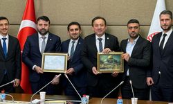 TÜGVA KARABÜK’TEN MİLLETVEKİLLERİ ŞAHİN VE KESKİNKILIÇ’A ZİYARET