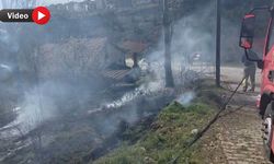 SAFRANBOLU'DA ANIZ YANGINI