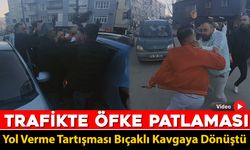 YOL VERME TARTIŞMASI BIÇAKLI KAVGAYA DÖNÜŞTÜ