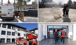 KARABÜK'TE DEPREM HAFTASI TATBİKATI YAPILDI