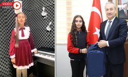 KARABÜKLÜ ÖĞRENCİ ECE ASLAN’DAN “SU” İÇİN BESTESİ