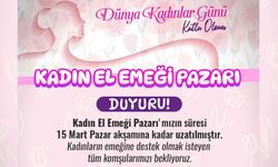 SAFRANBOLU'DA EL EMEĞİ PAZAR YOĞUN İLGİ SEBEBİYLE UZATILDI