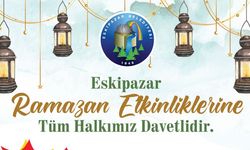 ESKİPAZAR'DA RAMAZAN EĞLENCELERİ SÜRÜYOR