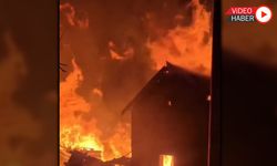 SAMANLIK ALEV ALDI, 10’A YAKIN EV ETKİLENDİ