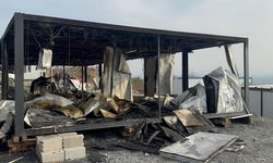 ALACAĞINI TAHSİL EDEMEYEN İMALATÇI KONTEYNERİ ATEŞE VERDİ