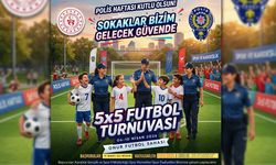 KARABÜK'TE POLİS HAFTASINA ÖZEL 5X5 FUTBOL TURNUVASI