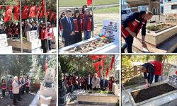 KARABÜK’TE ŞEHİTLER RAMAZAN BAYRAMI ÖNCESİ DUALARLA ANILDI