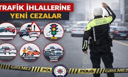 TRAFİK İHLALLERİNE YENİ CEZALAR DÖNEMİ BAŞLADI