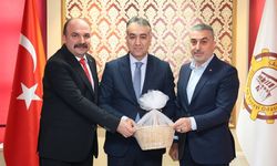 VALİ ÇAĞATAY'DAN SAFRANBOLU TSO'YA İADE-İ ZİYARET