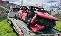 ÇIRAKLAR KÖYÜ MEVKİİNDE KAZA: 1 YARALI