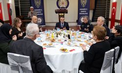 VALİ ÇAĞATAY ŞEHİT AİLELERİ GAZİLER VE EMNİYET PERSONELİ İLE İFTARDA BULUŞTU