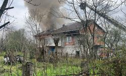 ÇAYCUMA'DA YANGIN SONRASI KORKUTAN PATLAMA