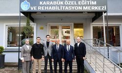 İL MÜDÜRÜ AKBAŞ'TAN ÖZEL EĞİTİM VE REHABİLİTASYON MERKEZİNE ZİYARET