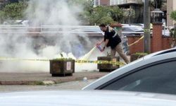 BARTIN ÇEVRE VE ŞEHİRCİLİK MÜDÜRLÜĞÜ ÖNÜNDE BOMBA PANİĞİ