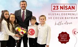 BAŞKAN ÇETİNKAYA'DAN 23 NİSAN MESAJI