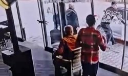 KAYAN ARACI FARKEDEN İŞLETME SAHİBİ FACİAYI ÖNLEDİ