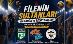 KARABÜK'TE TVF KADINLAR 2. LİG YÜKSELME HEYECANI BAŞLIYOR