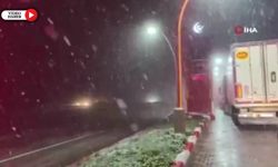 KARABÜK-GEREDE YOLUNDA KAR SÜRPRİZİ