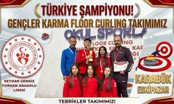 FLORR CURLİNG'TE KARABÜKLÜ TAKIM TÜRKİYE ŞAMPİTONU