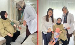 "HER GEBEYE BİR EBE" PROJESİ İLE RİSKLİ GEBELER EVDE TAKİP EDİLİYOR