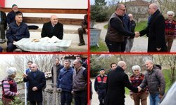 KAYMAKAM BASKIN ÜÇBÖLÜK KÖYÜ'NÜ ZİYARET ETTİ