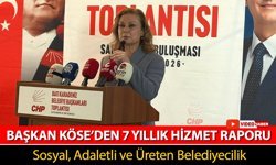 BAŞKAN KÖSE'NİN 7 YILLIK HİZMET RAPORU
