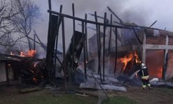 KASTAMONU'DA SAMANLIK ALEV ALEV YANDI