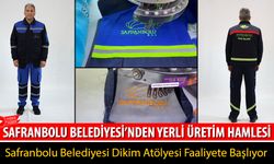 SAFRANBOLU BELEDİYESİ DİKİM ATÖLYESİ FAALİYETE BAŞLIYOR