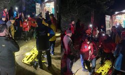 30 METRELİK UÇURUMDAN DÜŞEN GENÇ KIZI EKİPLER KURTARDI