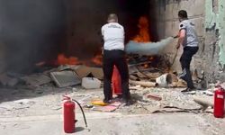 DÜZCE’DE HASTANE İNŞAATINDA YANGINI GÜVENLİKLER ÖNLEDİ