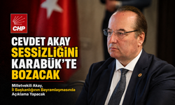MİLLETVEKİLİ AKAY SESSİZLİĞİNİ KARABÜK’TE BOZACAK