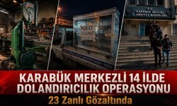 DOLADIRICILIK ÇETESİNE VURGUN: 23 GÖZALTI