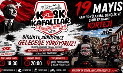 KASK KAFALILAR'DAN 19 MAYIS'TA DEV MOTOSİKLET KORTEJİ