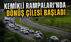 KEMİKLİ RAMPALARI'NDA DÖNÜŞ ÇİLESİ BAŞLADI