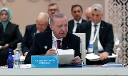 CUMHURBAŞKANI ERDOĞAN TÜRK DEVLETLERİ TEŞKİLARI GAYRİRESMİ ZİRVESİNE KATILDI