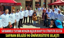 SAFRANBOLU TSO’DAN MENGEN AŞÇILIK KAMPI’NA STRATEJİK DESTEK: SAFRAN BİLGİSİ 90 ÜNİVERSİTEYE ULAŞTI