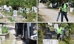 SAFRANBOLU'DA MEZARLIKLAR TEMİZLENİYOR