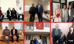 ŞEHİT AİLELERİNE VEFA ZİYARETLERİ SÜRÜYOR