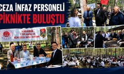 CEZA İNFAZ PERSONELİ ALADAĞ’DA MORAL PİKNİĞİNDE BULUŞTU